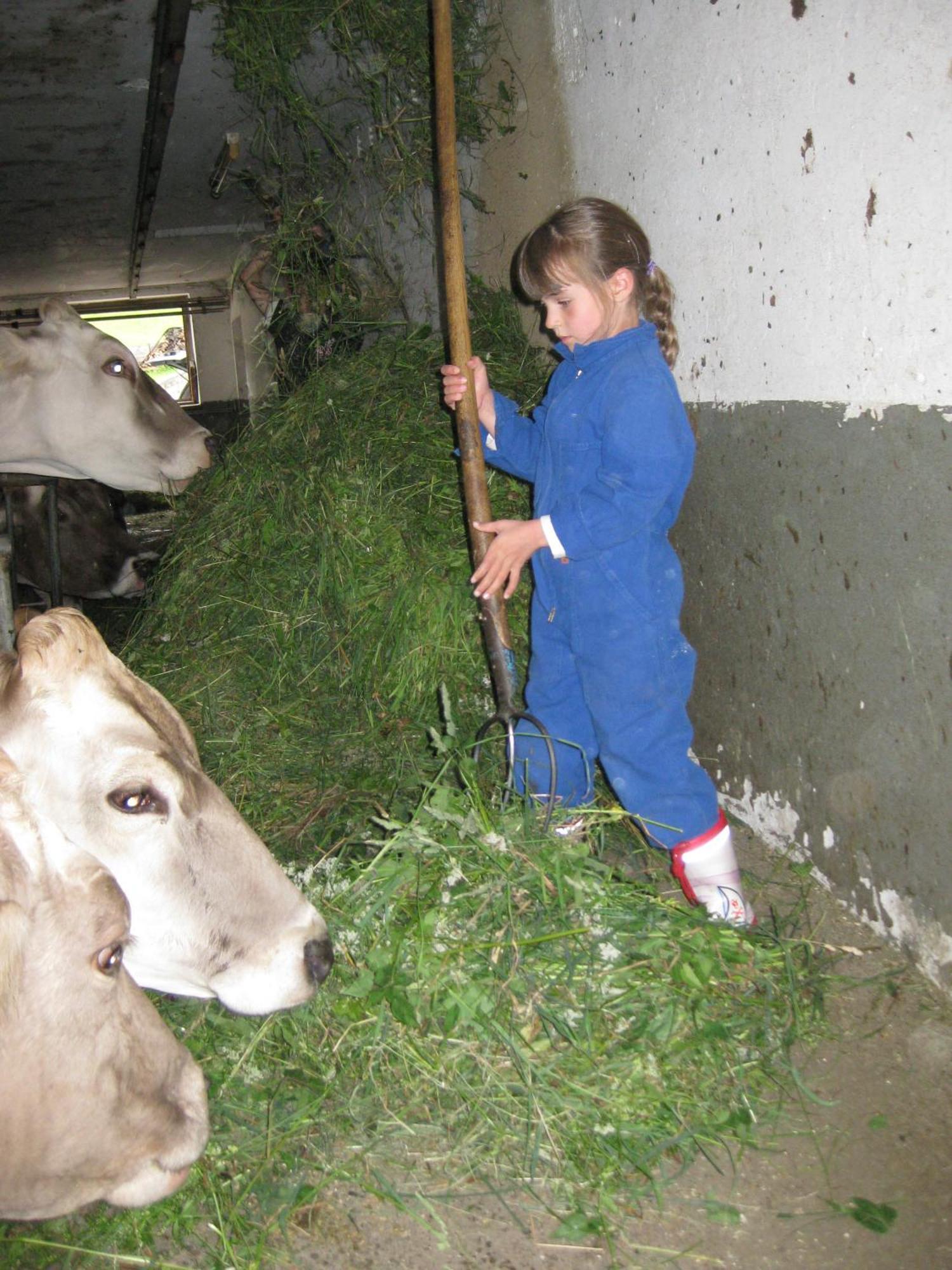 Kinderbauernhof Leneler Arzl im Pitztal Bagian luar foto